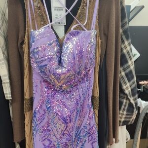 sparkle dress pink Pink Sequin Dress